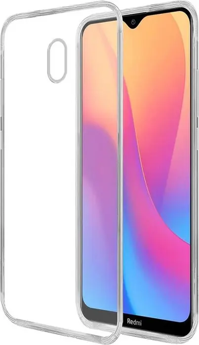 Clear TPU Soft Case for Xiaomi Redmi 8A, Transparent Protective Soft-Shell Cover with Precise Cutouts