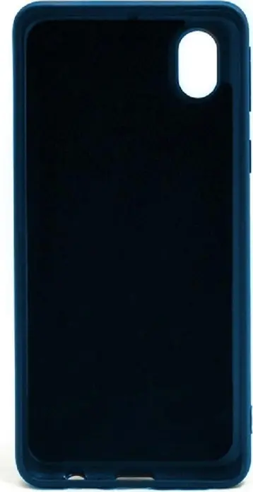 Husa Helmet Case pentru Xiaomi Redmi 7A, Cover Protectiv din TPU si Nailon, Rezistenta la Socuri si Praf, Margini Ridicate, Albastru, 5.45 inch