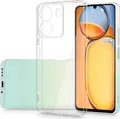 Clear Protective Case for Xiaomi Redmi 13C, 6.74 inch Screen, Soft-touch TPU Material, Dust Resistant and Easy to Clean