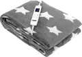 Noveen EB651 Electric Heating Blanket, 180 x 130 cm, Grey Star, 160W, 10 Temperature Levels, SMART LED/LCD Controller, Timer & Overheating Protection