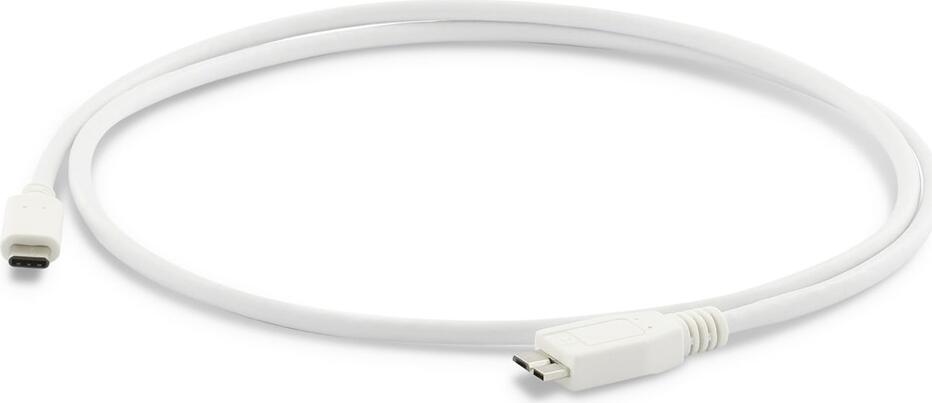 LMP USB-C to USB 3.0 Micro-USB Cable, 10 Gbps Data Transfer, 5A Fast Charging with E-Mark Chip, ABS Material, 1m