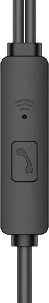 Casca In-Ear cu Fir KAKU Ksiga KSC-403 Feile, Microfon Integrat, Difuzor 10mm, Conector 3.5mm, Cablu TPE, Negru