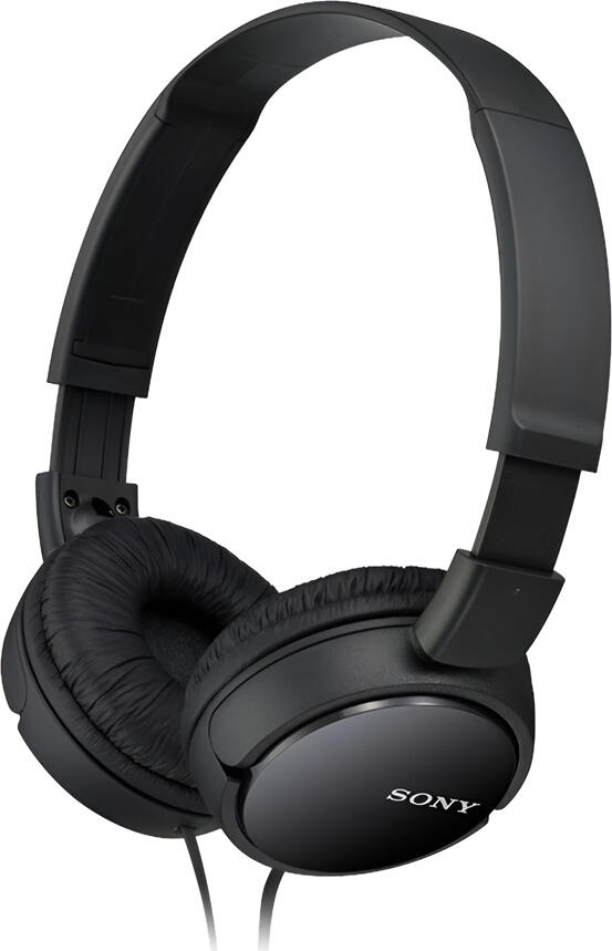 SONY On-Ear Headphones with MIC 3.5mm MDR-ZX110AP, Black