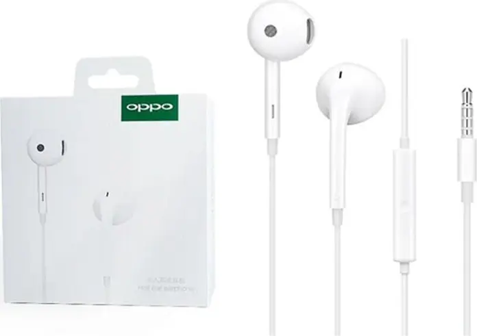 Проводные наушники Oppo MH135-3 с разъемом USB Type-C, встроенный микрофон для звонков, звук Hi-Fi, эргономичный дизайн Half In-Ear, белые