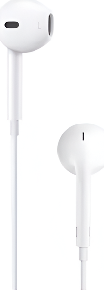 Helmet M1 Series Wired In-Ear Headphones with Integrated Microphone, 3.5mm Jack, Ergonomic Design and Anti-Tangle Cable, White