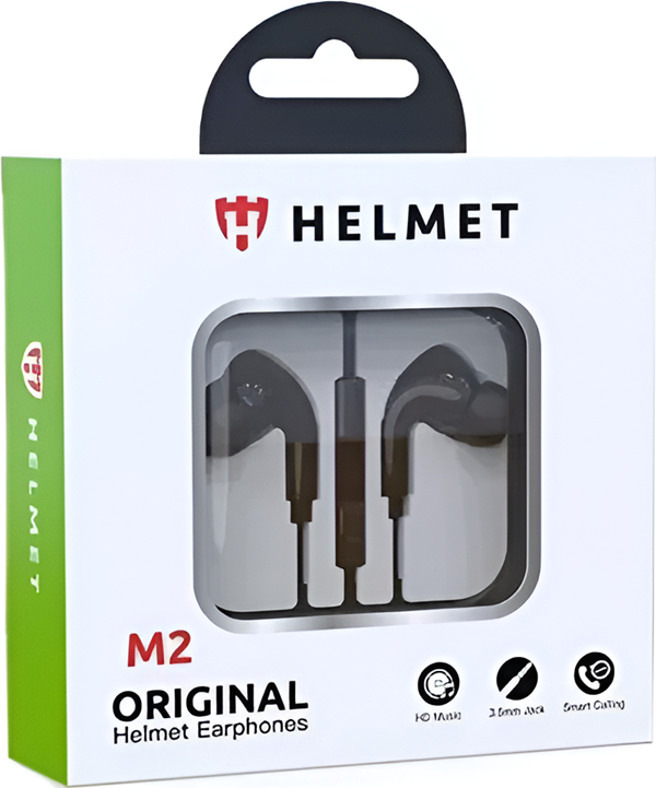 Casca In-Ure Helmet Seria M2 cu Fir - Negru, Microfon Integrat, Suport Muzica HD, Izolare Pasiva a Zgomotului, Design Ergonomic, Smart Calling