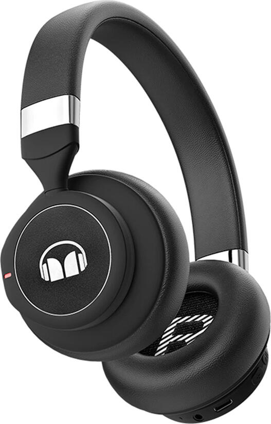 Casca On-Ear Monster Life One MH22108 Wireless Bluetooth 5.0, Difuzoare Dinamice de 40mm, Autonomie Vorbire 30h, Design Pliabil cu AUX si USB-C, Negru