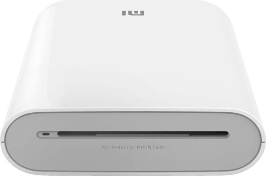 Xiaomi Mi Portable Photo Printer, ZINK Zero Ink Thermal Printing, 2x3 inch (50x76mm) 313 DPI, Bluetooth 5.0, iOS Android Compatible, USB-C, White