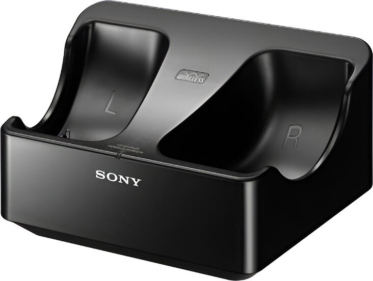 Sony MDR-RF855RK Wireless RF Over-Ear Headphones, 40mm Neodymium Drivers, 100m Range, Voice Mode, Rechargeable Ni-MH Battery, Closed Design