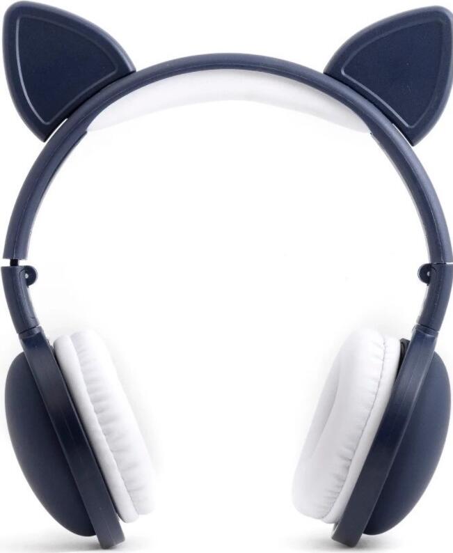 Keeka On-Ear Headphones with MIC Bluetooth BK1, Dark Blue
