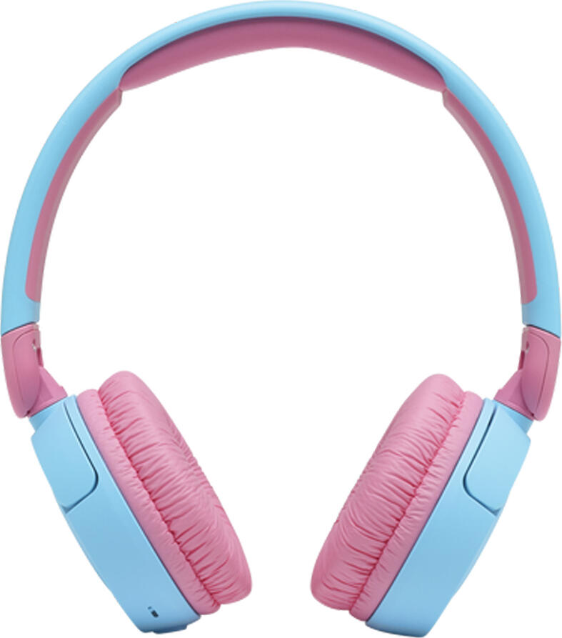 JBL JR 310BT Wireless On-Ear Headphones for Kids, Bluetooth 5.0, 85dB Volume Limit, 30h Playtime, USB-C Charging, Foldable Design, Blue