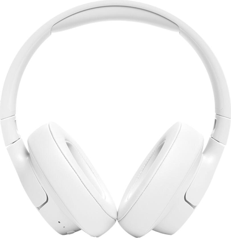 JBL Tune 720BT Wireless On-Ear Headphones, White, Bluetooth 5.3, 40mm Dynamic Drivers, Pure Bass Sound, 76h Battery Life, USB-C Quick Charge, Foldable