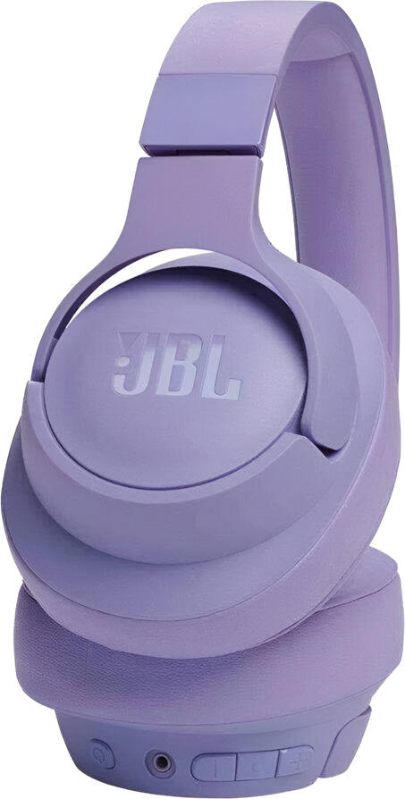 Casca Wireless JBL Tune 720BT On-Ear, Purple, Bluetooth 5.3, Drivere Dinamice 40mm, Sunet Pure Bass, Baterie 76h, Incarcare Rapida USB-C, Design Pliabil
