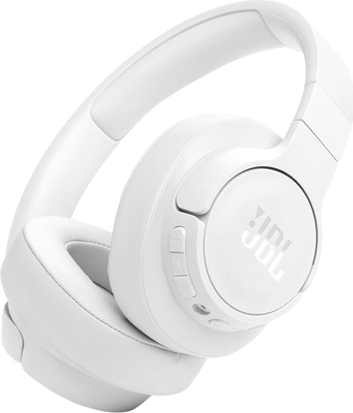 JBL Tune 770NC Wireless Over-Ear Headphones - White, with Adaptive Noise Cancelling, Pure Bass Sound, Bluetooth 5.3, 70h Battery Life, Multi-Point Connection