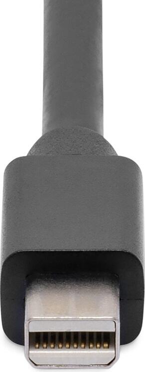 Cablexpert CCP-mDPmDP2-6 Mini DisplayPort to Mini DisplayPort Male Cable, 4K Ultra HD 3840x2160 Resolution, PVC Jacket, Black, 1.8m