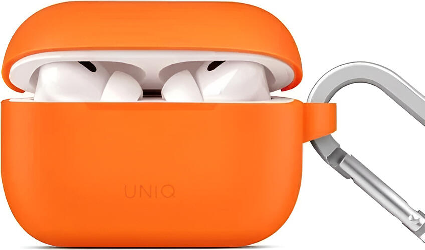 Uniq Case Silicon Hang for AirPods Pro 2nd Gen, Orange