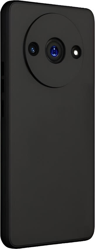 WOO Case Liquid Silicone Redmi A3, Black