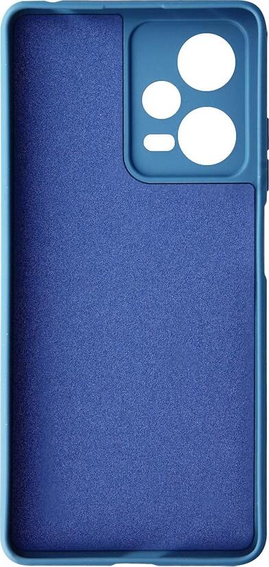 Blue Helmet Case for Xiaomi Redmi Note 12 Pro 5G Protective Cover, Soft TPU and Liquid Silicone Material, Precision Fit Design