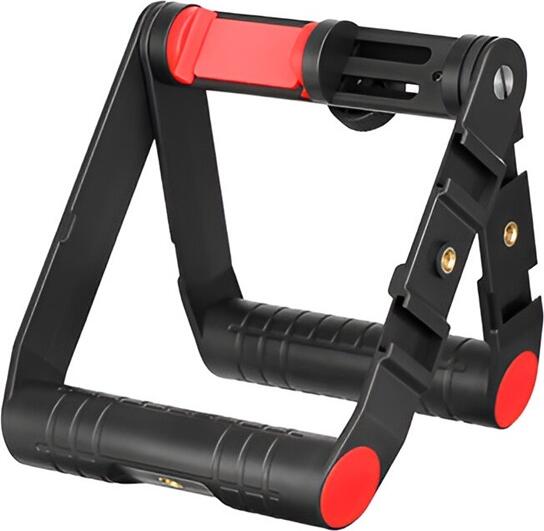 Kit Rig Video pentru Smartphone Boya BY-VG380 cu Microfon Shotgun Cardioid BY-MM1, Trepied Mini, Cap Bilă și Parbriz de Blană, Aluminiu Negru