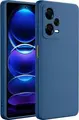 Blue Helmet Protective Case for Xiaomi Redmi Note 12 Pro 4G, 6.67 inch, Shockproof and Dust-Resistant Full Coverage Cover, TPU Soft and Liquid Silicone