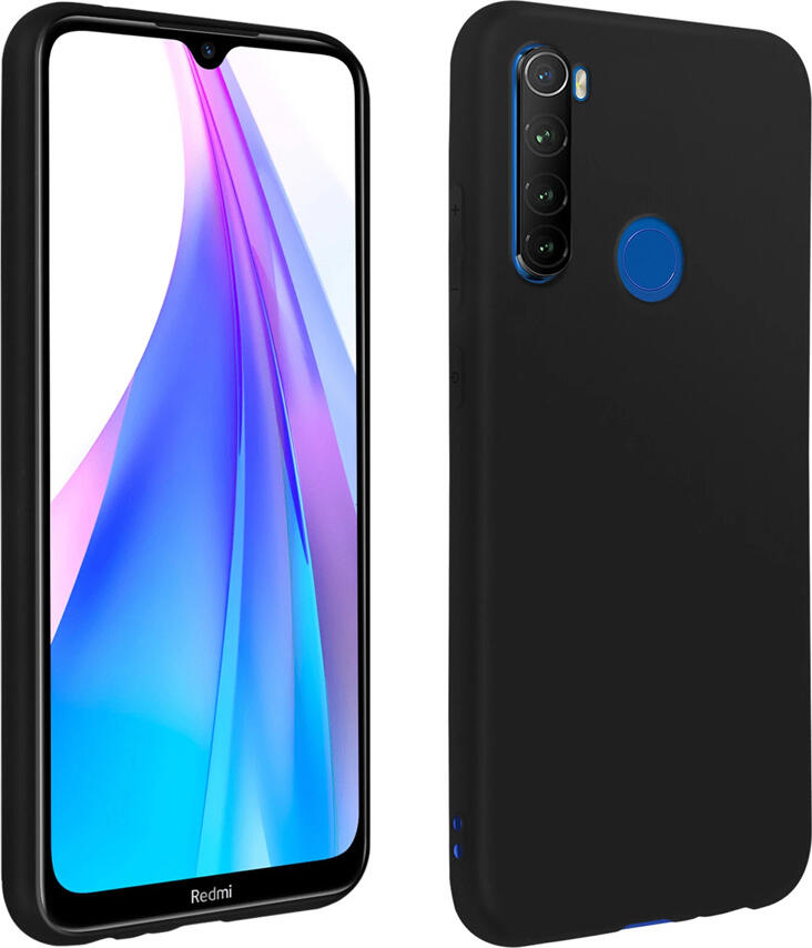 Liquid Silicone Case for Redmi Note 8T, Shockproof Slim Cover with Soft Microfiber Lining, Anti-Fingerprint Matte Protective Shell