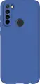 Husa din Silicon Lichid pentru Xiaomi Redmi Note 8T, Cover Protectiv Mat Shock-Resistant cu Margini Ridicate pentru Camera si Ecran, Slim si Usor