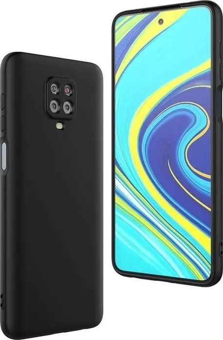 Liquid Silicone Case for Xiaomi Redmi Note 9S, Note 9 Pro, Note 9 Pro Max, Soft Matte Shockproof Protective Cover with Raised Camera and Screen Edges
