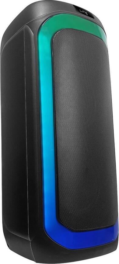 Eden Party Speaker ED-839 80W with 2 Wireless Microphones, H=72cm, Black