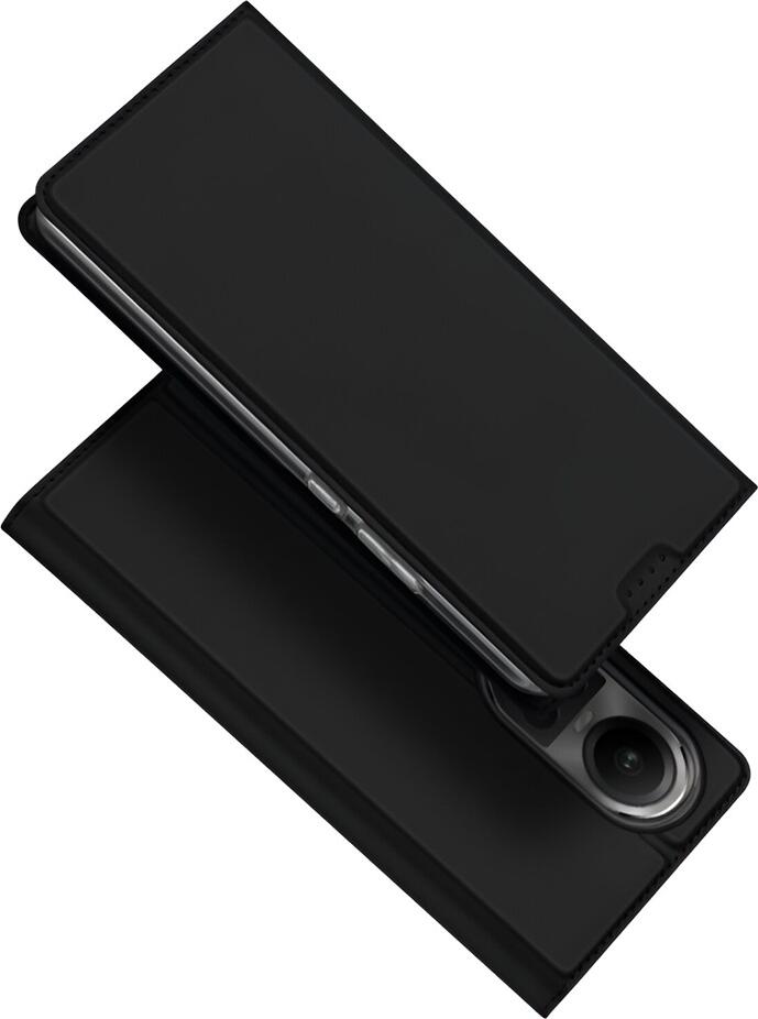 Dux Ducis SkinPro Wallet Flip Case for OPPO Reno 10 and Reno 10 Pro, TPU Leather Protective Cover with Internal Card Pocket, Full Body Shockproof Shell