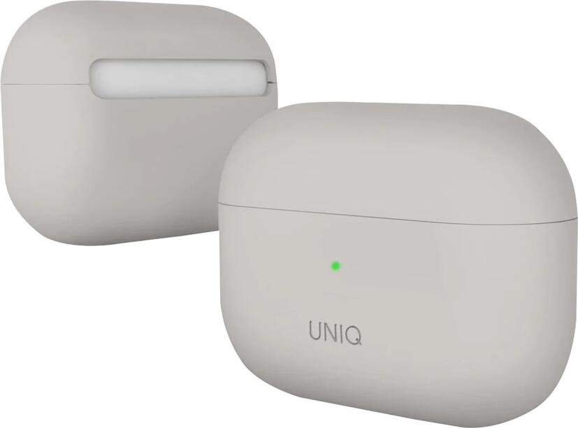 Uniq Lino Hybrid Protective Case for Apple AirPods Pro 2nd Generation, Dual-Layer Hybrid Silicore Liquid Silicone and Polycarbonate Cover