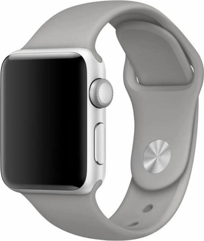 AccExpert Silicon Apple Watch Strap 42/44/45mm M/L Gray