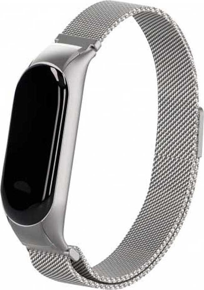 AccExpert Strap Metal Mi Band 5 Silver