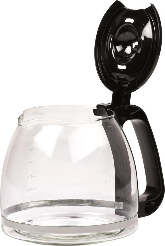 G3Ferrari G10054 Cafè de Lux Drip Coffee Maker, 1.5L Capacity, 12 Cups, Glass Carafe, Keep Warm Function, Automatic Shut-off, Black