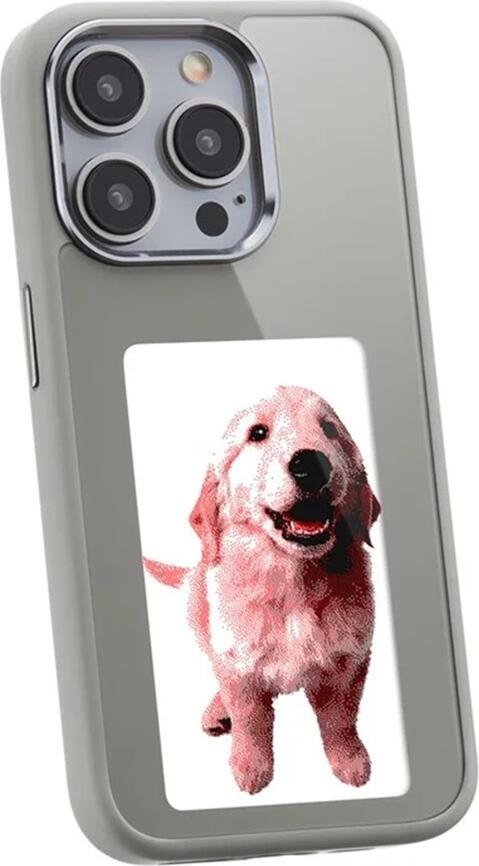 NO Brand DIY Ink Screen Phone Case, 14 Pro Max,Grey