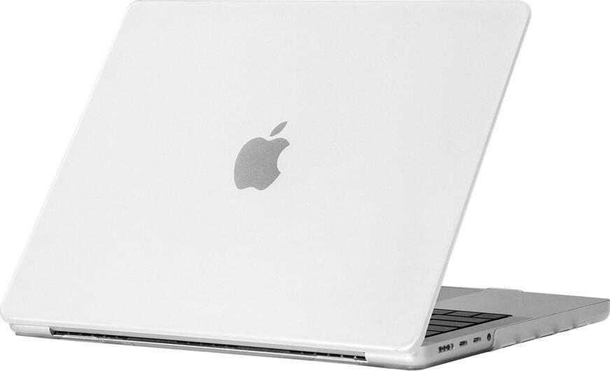 Husa DDC Glassy Matte pentru MacBook Pro 14.2 inch (M1/M2/M3, 2023), Protectie Hard Shell din Plastic Transparent Mat, Ultra-Subtire si Anti-Amprente