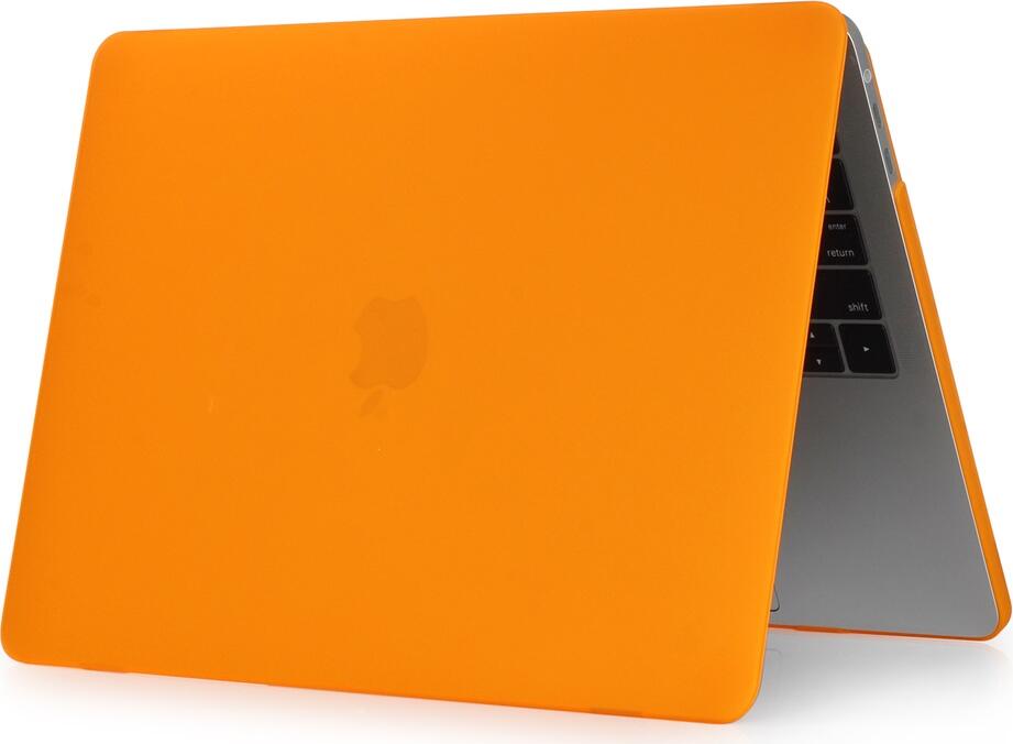 Чехол DDC Matte Hard Shell для MacBook Pro 14.2 дюйма 2023 M1 M2 M3, Оранжевый, тонкий противоударный пластиковый кейс с вентиляционными отверстиями