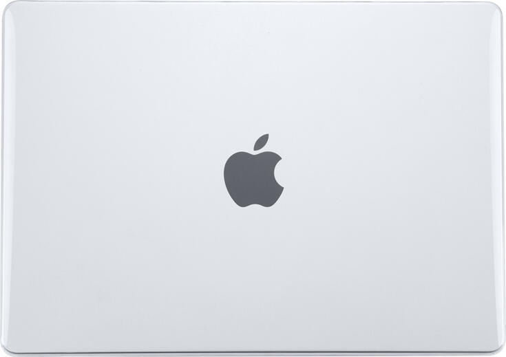 DDC Hard Shell Case for MacBook Pro 16.2-inch (2023) M1 M2 M3, Clear Shock-Resistant Lightweight Plastic Two-Piece Cover with Ventilation Holes
