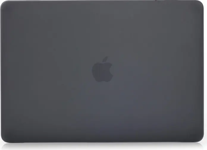 Husa Protectie DDC Matte pentru MacBook Air 15 inch M2 M3 (2022-2024), Carcasa din Plastic Rezistenta la Socuri, Negru
