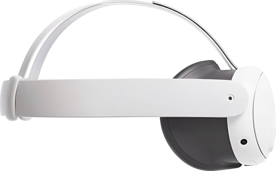 Meta Quest 3 VR Headset, Qualcomm Snapdragon XR2 Gen 2, Pancake Lenses, 120Hz Refresh Rate, Inside-out Tracking, Touch Plus Controllers, White