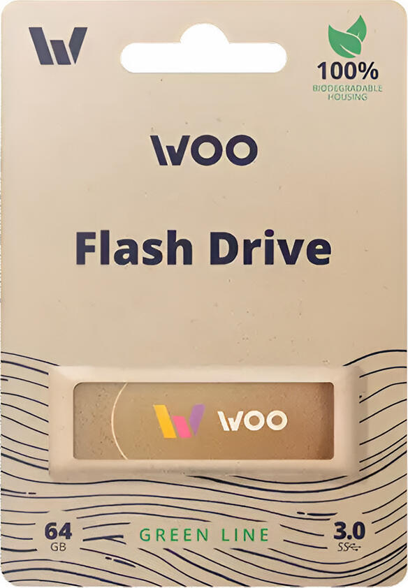 WOO USB Drive 3.0 Green Line 32GB