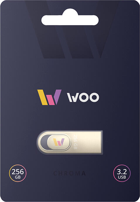 WOO USB Drive 3.2 Chroma 256 GB