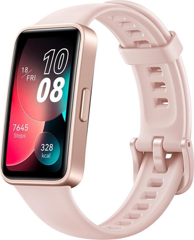 Huawei Band 9, Fluoroelastomer Strap Charm ,Pink