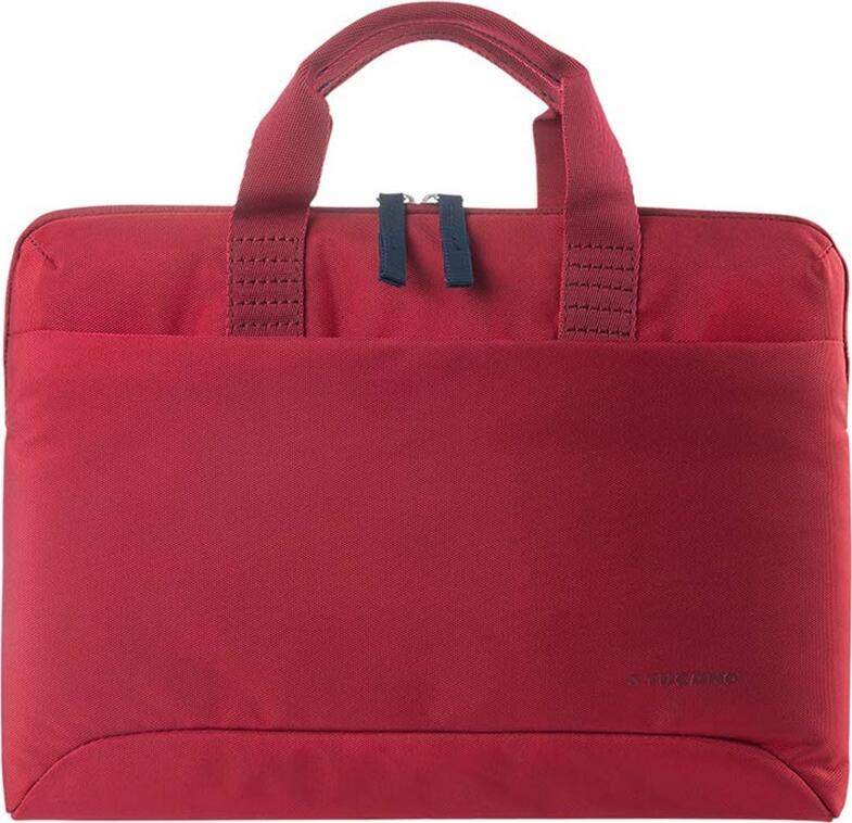Сумка для ноутбука Tucano Work Out 3 Super Slim для ноутбуков 15.6 дюймов и MacBook Pro, Красный, ударопрочный полиэстер, двойная система переноски, WO3S-MB15