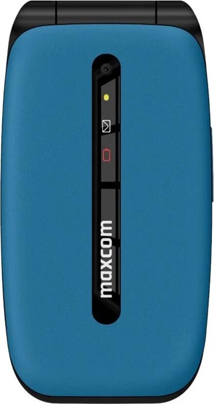 Maxcom Comfort MM828 4G Flip Phone, 2.4" Color Display, Dual nanoSIM, SOS Button, Bluetooth 5.0, USB-C, Unisoc T107, microSD Slot, VGA Camera