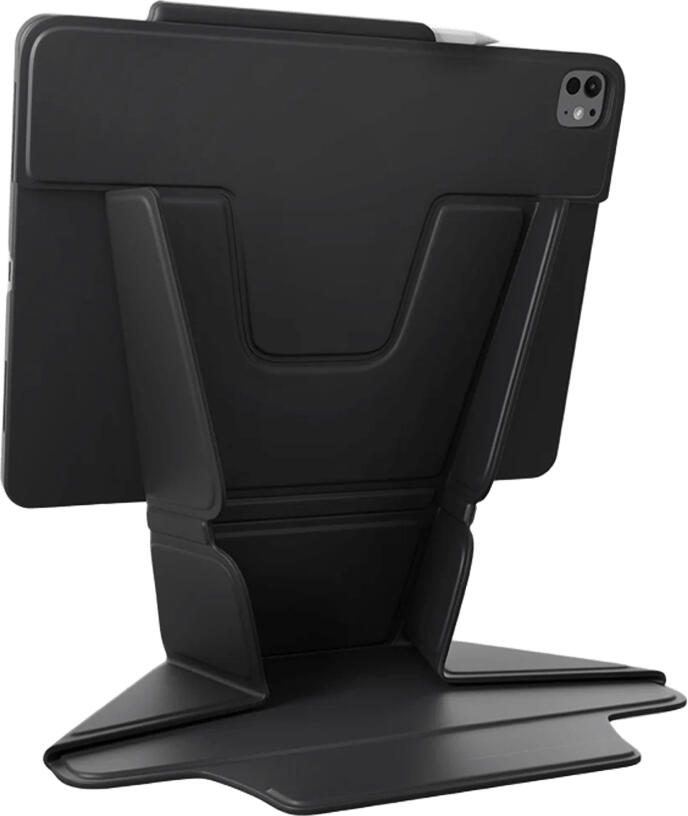 Husa Uniq Ryze 360 pentru Apple iPad Pro 13 (2024), Stand Magnetic Rotativ 360 Grade, Protectie Completa, Suport Apple Pencil, Midnight Black