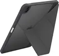 Чехол Uniq Moven для iPad Air 13 (2024), прозрачная задняя панель из поликарбоната, бампер ShockArmor, складная подставка, слот для Apple Pencil