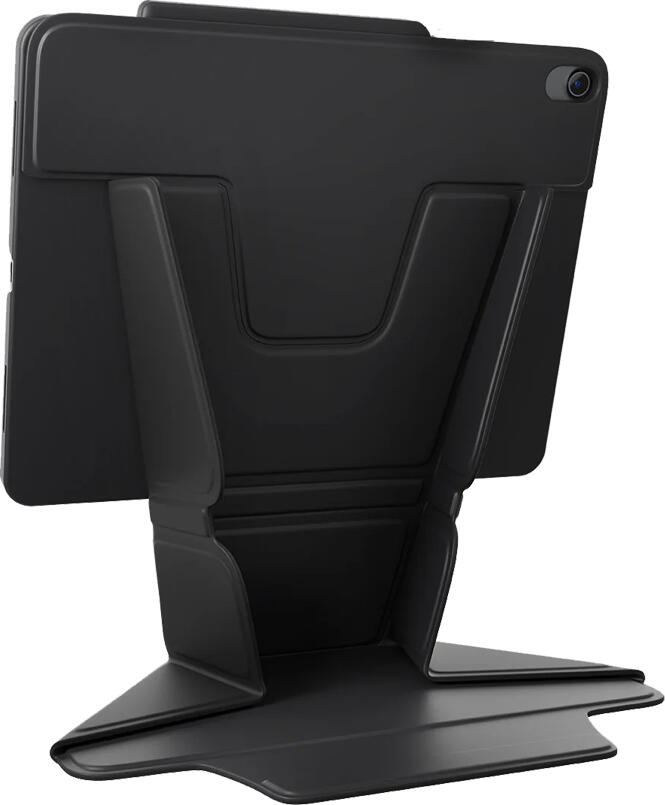Uniq Ryze 360 Case for Apple iPad Air 13 (2024), 360-Degree Rotating Magnetic Stand, Full Body Protection, Apple Pencil Holder, Midnight Black