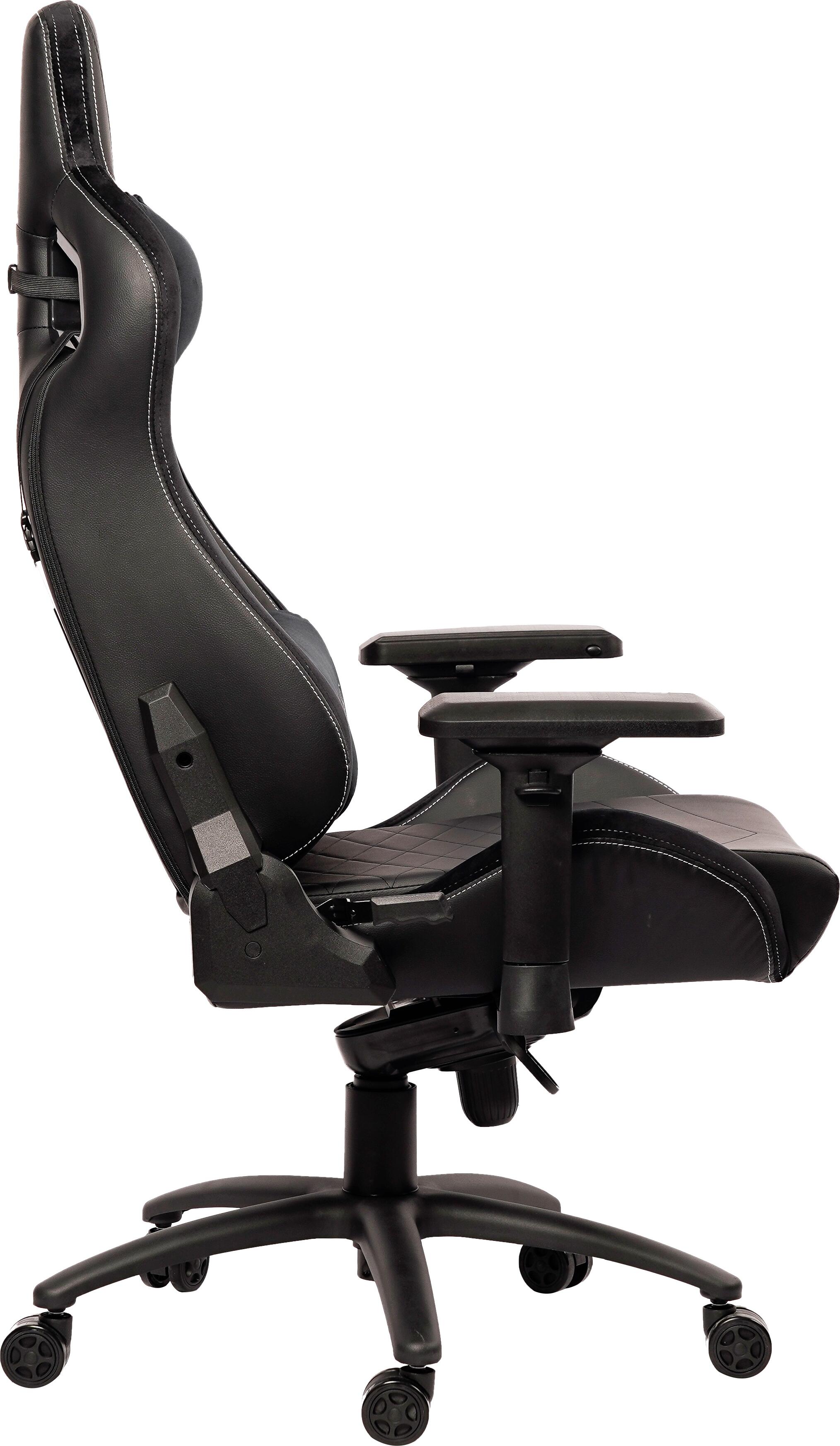 Helmet CH-507 Ergonomic Office Chair, Synthetic Leather, Metal Frame, Recliner, 360 Rotation, Adjustable Armrests, Headrest and Lumbar Support, 120kg