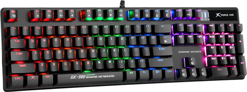 Xtrike Me Keyboard Mechanical GK-980 Wired EN