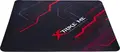 Xtrike Me MP-005 Gaming Mouse Pad, Rectangular Fine Textile Surface, Anti-Slip Rubber Base, 320 x 270 x 2 mm, Black, Compatible with Optical and Laser Mice